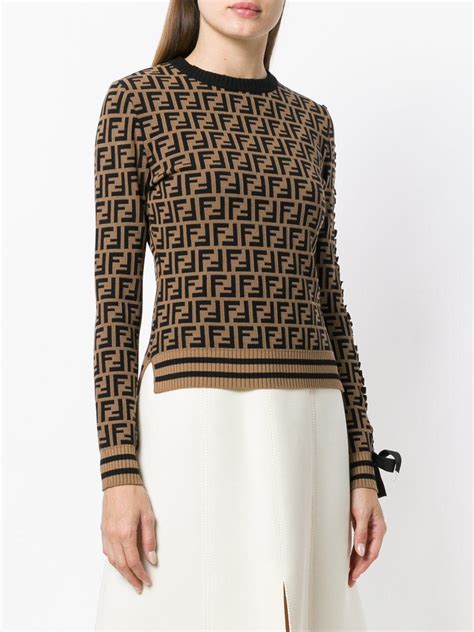 fendi sweater women's|fendi jumper women's sale.